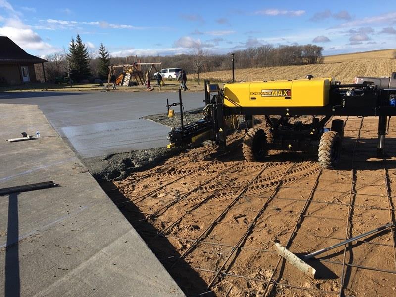 Concrete Screed projects in the Fargo-Moorhead area.