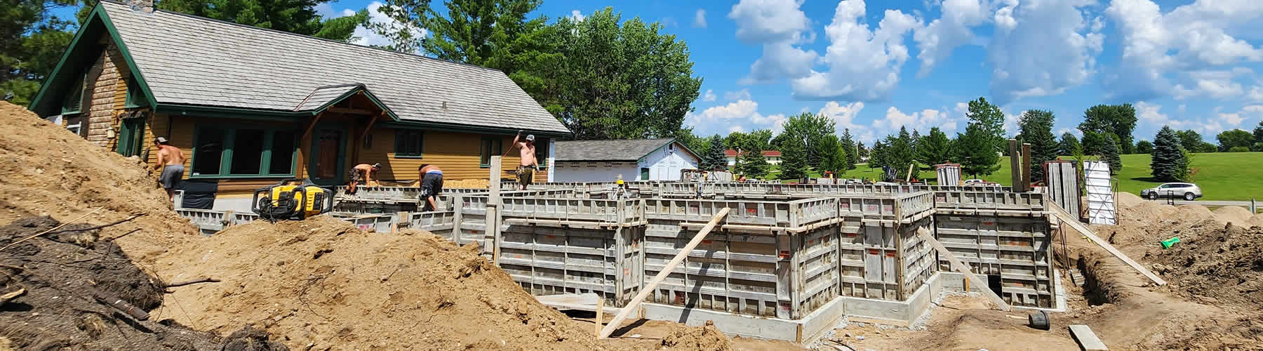 Opatril Concrete of Moorhead, Minnesota can help you with your concrete needs for remodeling.