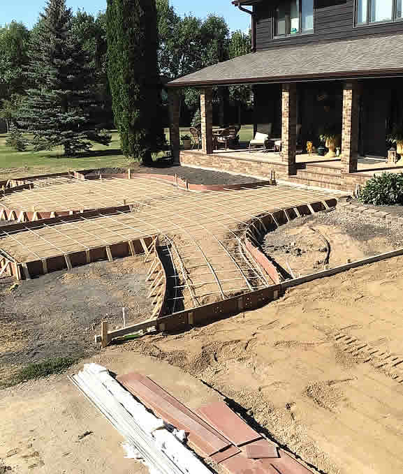 Get residential concrete help from Opatril Concrete in Moorhead, Minnesota.